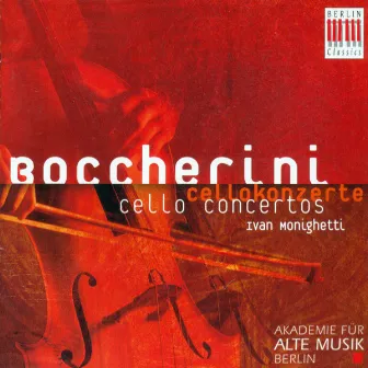 L. Boccherini: Cello Concertos - Nos. 1, 2, 3, 8 (Monighetti, Berlin Akademie fur Alte Musik) by Berlin Academy for Old Music