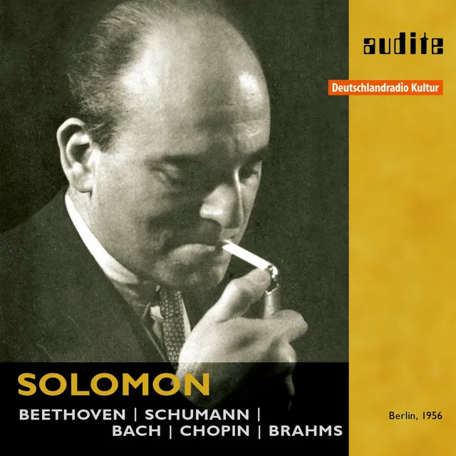 Solomon plays Beethoven, Schumann, Bach, Chopin & Brahms (First Master Release, RIAS studio recordings from 1956)