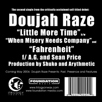 Little More Time / Fahrenheit (feat. AG & Sean Price) by Doujah Raze