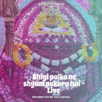 Bhigi palko ne shyam pukara hai - Live by 