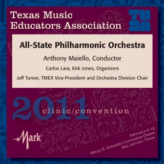 Texas Music Educators Association 2011 Clinic and Convention - Texas All-State Philharmonic Orchestra by Anthony Maiello