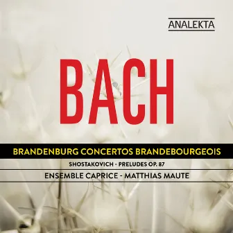 Bach: Brandenburg Concertos - Shostakovich: Preludes Op. 87 by Matthias Maute