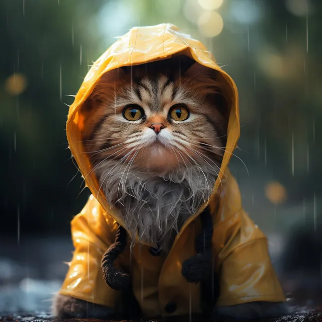 Calma De Mascotas Con Lluvia Binaural