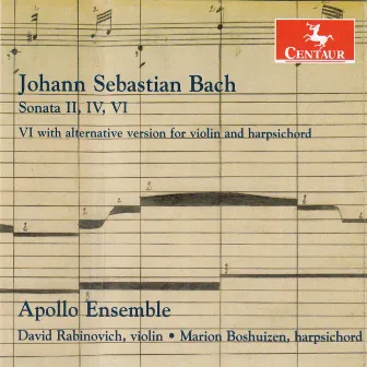 J.S. Bach: Sonatas for Violin & Harpsichord by David Rabinovich