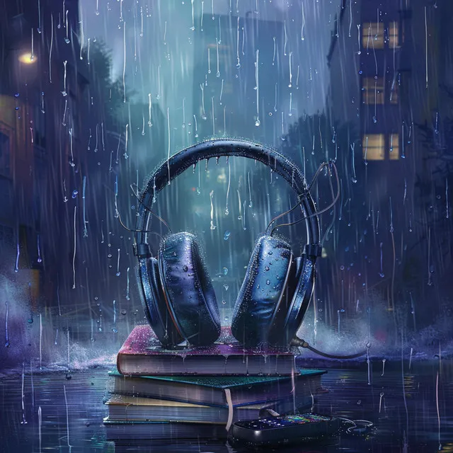 Binaural Rain Focus: Study Stream Rhythms