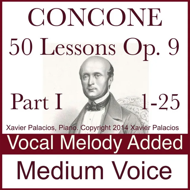 50 Lessons, No. 3 in C Major, Op. 9 (Melody Added)