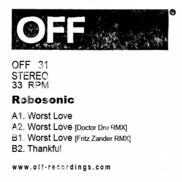 Worst Love - Fritz Zander Remix