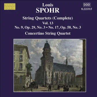 Spohr: String Quartets Vol. 13 by Moscow Philharmonic Concertino String Quartet