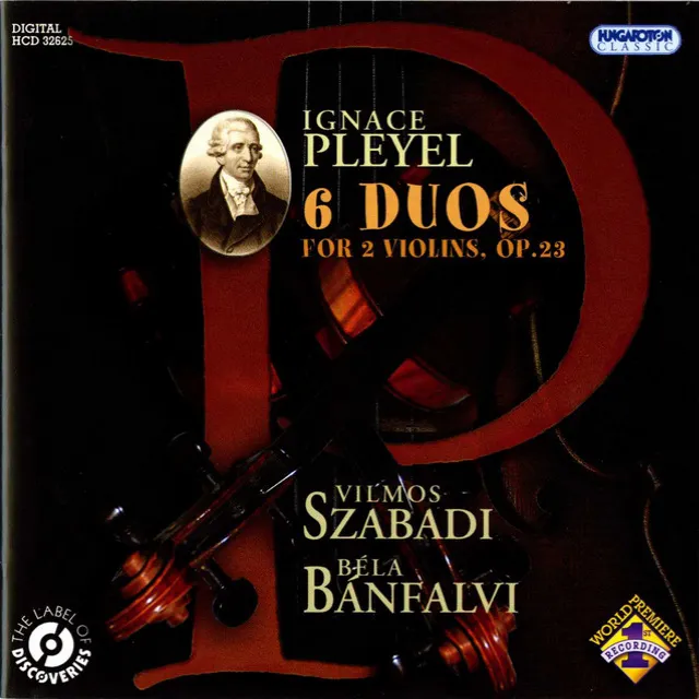 Pleyel: 6 Duos for 2 Violins, Op. 23