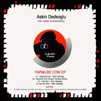 Yapma Be Coni EP by Askin Dedeoglu