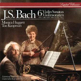 Bach, J.S.: 6 Sonatas for Violin & Harpsichord by Monica Huggett