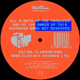 CLUBREMIX002 by Known Artist