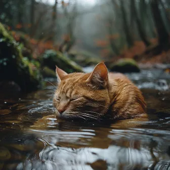 Gatos Y Cascadas: Sonidos Relajantes De Arroyos by La absorción