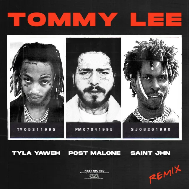 Tommy Lee (feat. SAINt JHN & Post Malone) - Remix