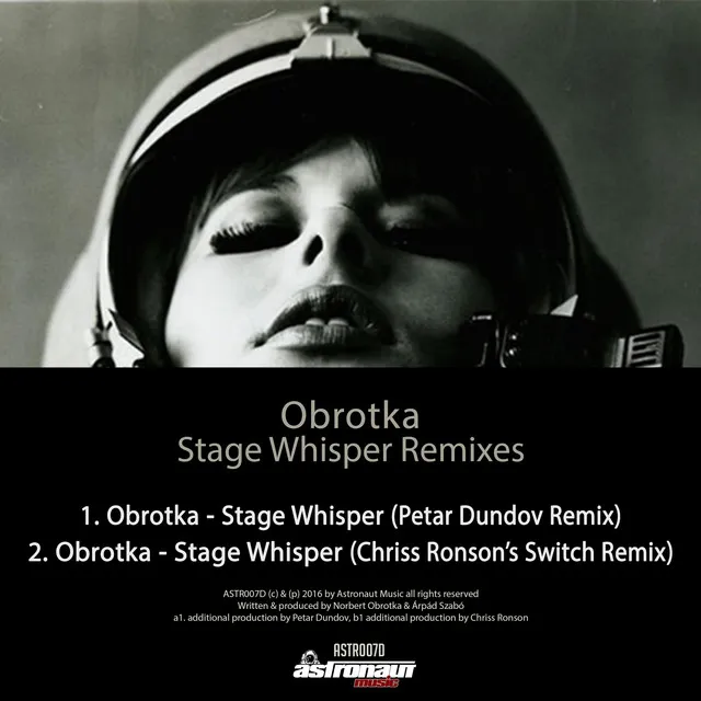 Stage Whisper - Petar Dundov Remix