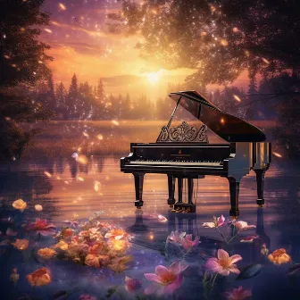 Twilight Harmonies: Piano Music Serenity by Relaxing Piano