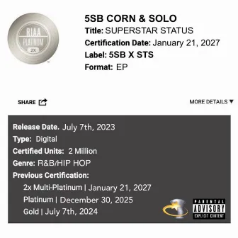 SuperStar Status by 5SB Corn