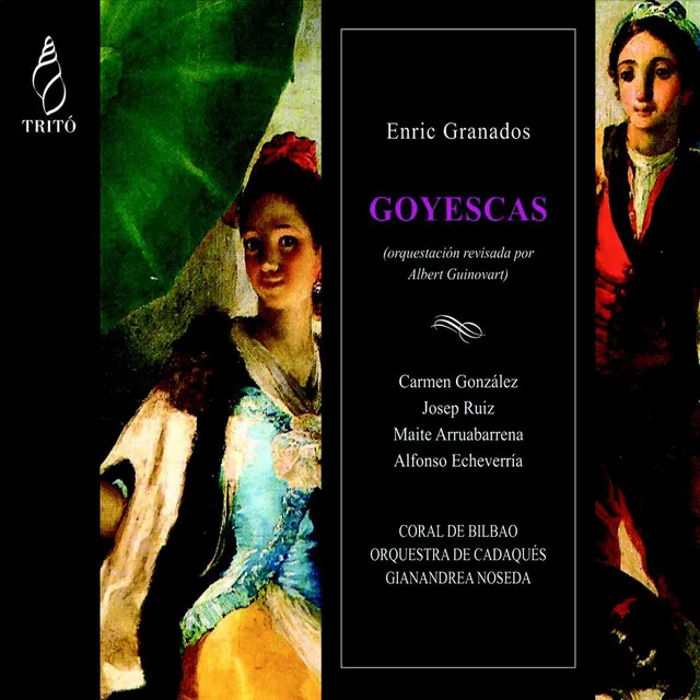 Goyescas, Cuadro I, Escena 3: Los Requiebros