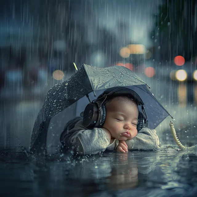 Baby Sleep Dreams: Binaural Rain Harmony