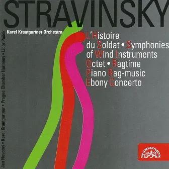 Stravinsky: L´Histoire du Soldat, Symphonies of Wind Instruments, Piano Rag-music... by Katerina Zlatnikova