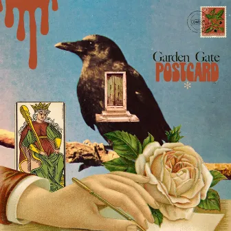 Postcard by Garden Gate