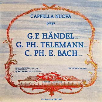 Cappella Nuova plays Händel, Telemann, Bach by Cappella Nuova