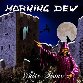 White Stone by Morning Dew