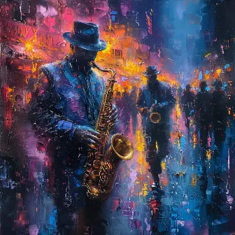 Mística Urbana: Paisaje Nocturno De Música Jazz by Canal BGM de Chilled Jazz Cafe