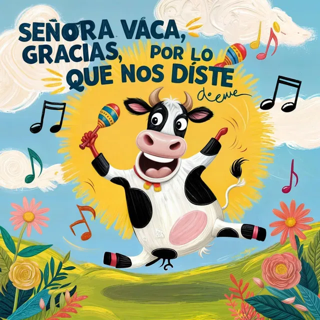 Señora Vaca Gracias por lo Que Nos Diste