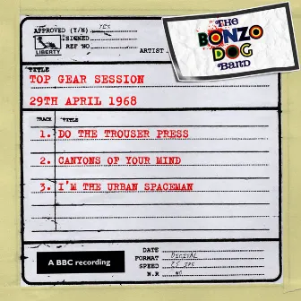 Top Gear Session [29th April 1968] by The Bonzo Dog Band