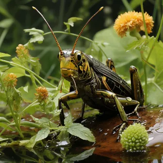 Grillos Bajo La Lluvia: Sonidos De Meditación De La Naturaleza by Ondas de chakras