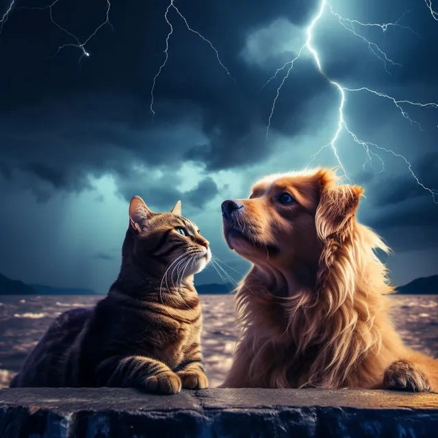 Thunder Paws: Pets Relaxation Melodies