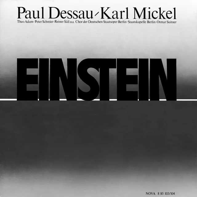 Einstein: Act II Scene 7: "Frieden! Frieden! Ihr müsst nicht länger"