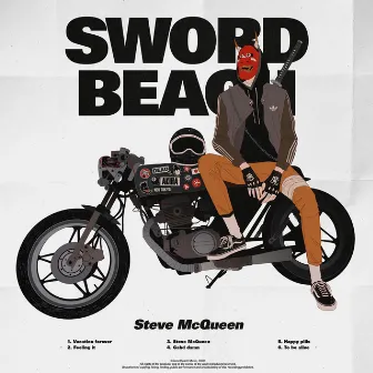 Steve McQueen by Sword Beach