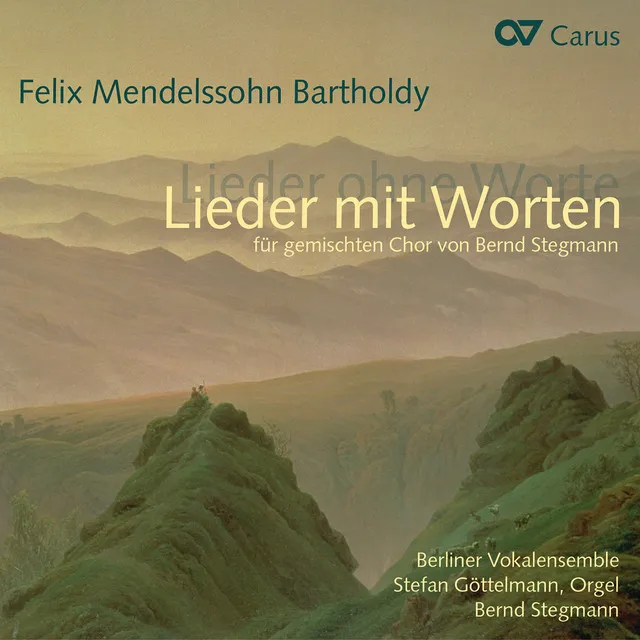 Lieder mit Worten: XVII. Himmels Au, Licht und Blau (After Mendelssohn: Lieder ohne Worte, Op. 67 No. 3)