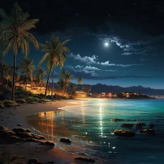 Soothing Ocean Ambience in the Moonlight by Pacific Ocean Wave Sounds