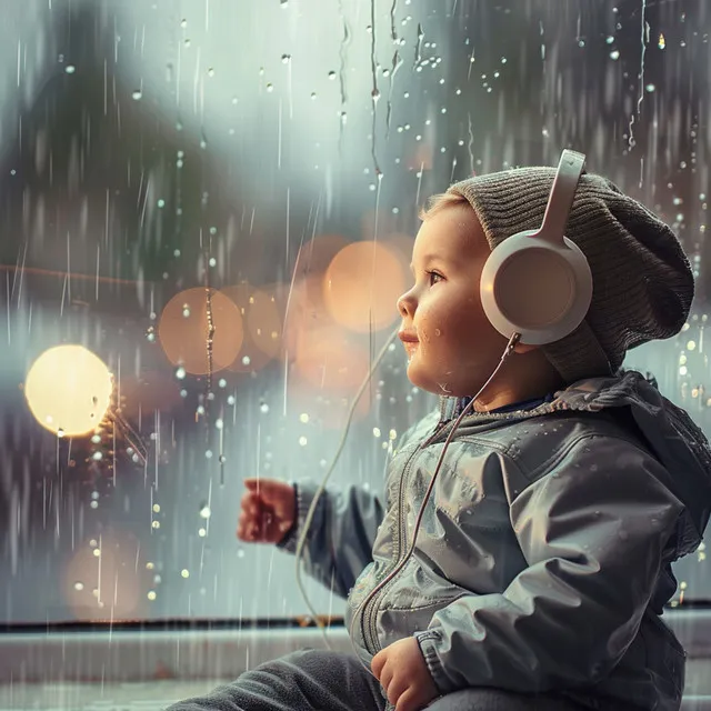 Rain's Gentle Touch: Baby's Soothing Music