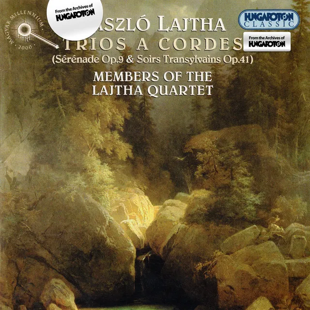 Lajtha: String Trios Nos. 1 and 3