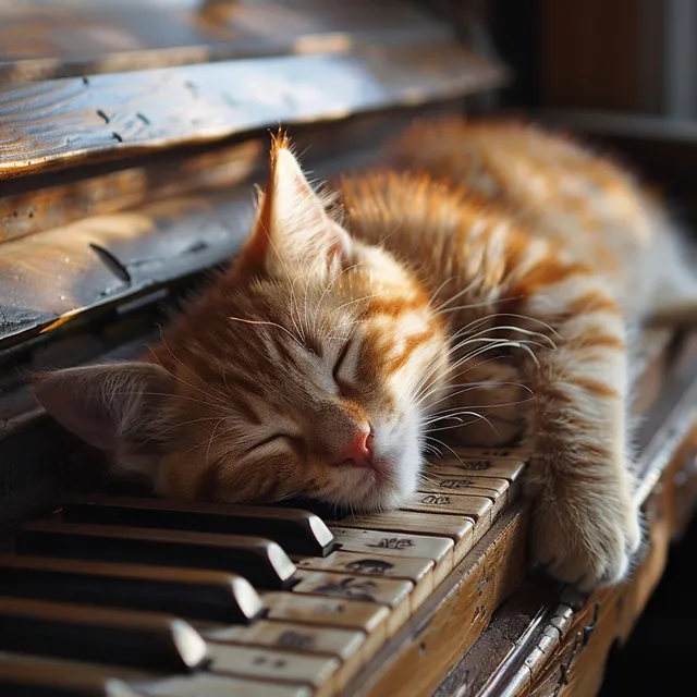 El Toque Suave Del Piano Para Los Gatos