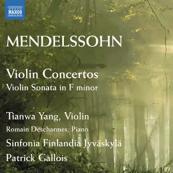 Mendelssohn: Violin Concertos - Violin Sonata in F minor by Tianwa Yang