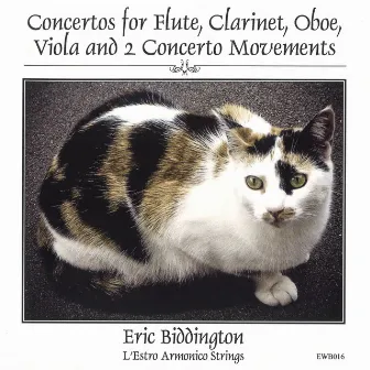 Concertos for Flute, Clarinet, Oboe, Viola and 2 Concerto Movements by Eric Biddington