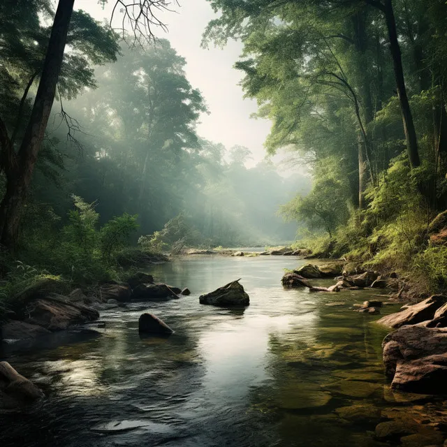 Flowing Tranquility: River Sounds for Meditation