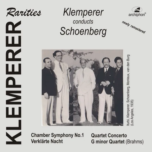 Klemperer talks about Schoenberg