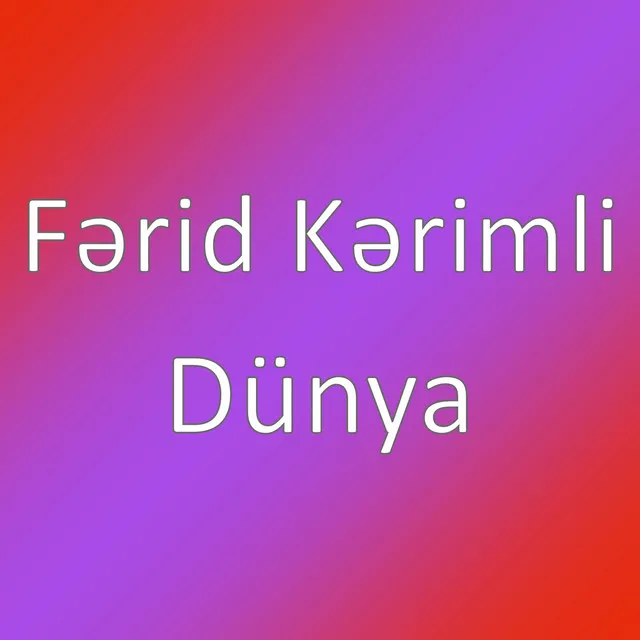 Dünya