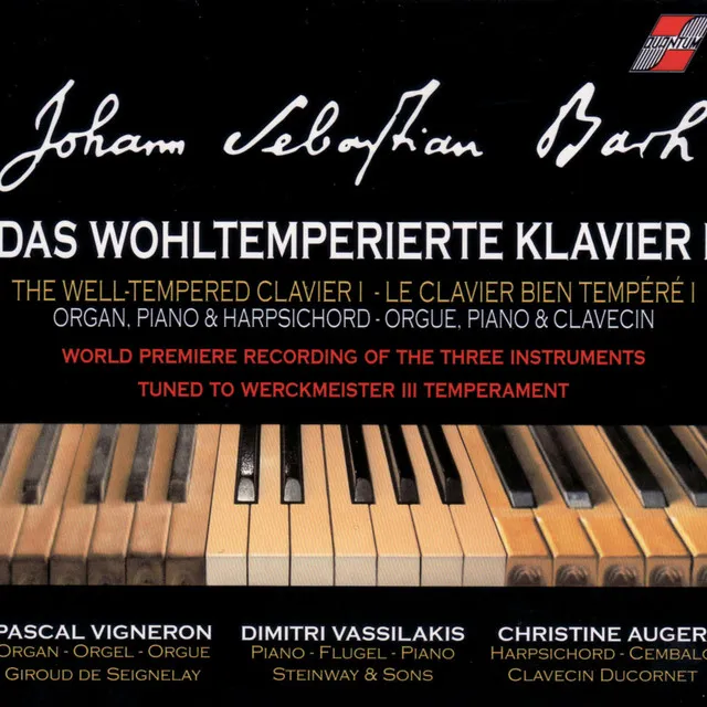 Das Wohltemperirte Clavier, oder Praeludia, und Fugen durch alle Tone und Semitonia in C-Sharp Major, BWV 848: Fuga - Harpsichord