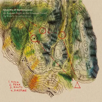 An Autumn Night at the Crooked Forest, four fireplaces (in reality only one) by Sheriffs of Nothingness