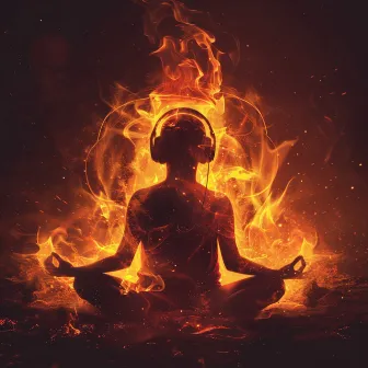 Binaural Fire Asanas: Yoga Flame Serenity by Hz Anti Stress Frequencies