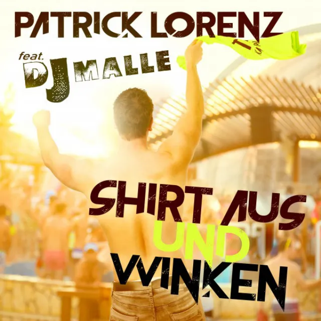 Shirt aus und Winken