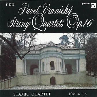 Vranický: String Quartets Nos. 4 - 6 by Stamic Quartet