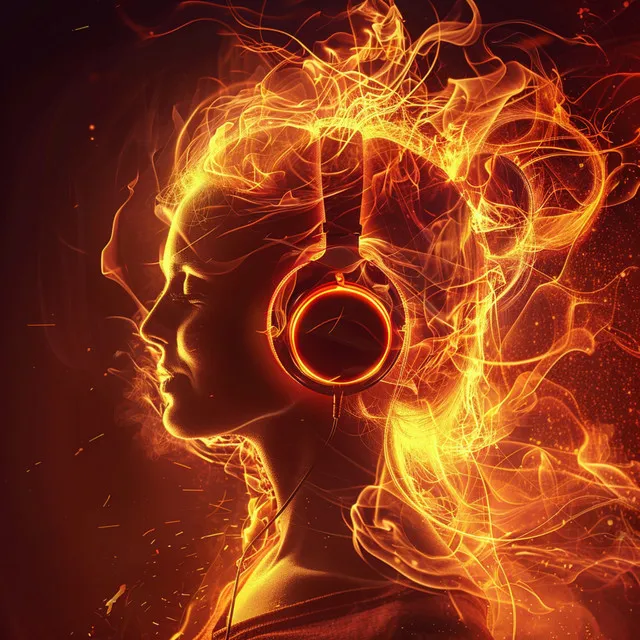 Flame's Echo: Resonant Fire Music